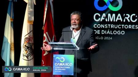 Gerardo Martínez, titular de UOCRA