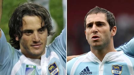 Agustín Pichot y Martín Aramburu