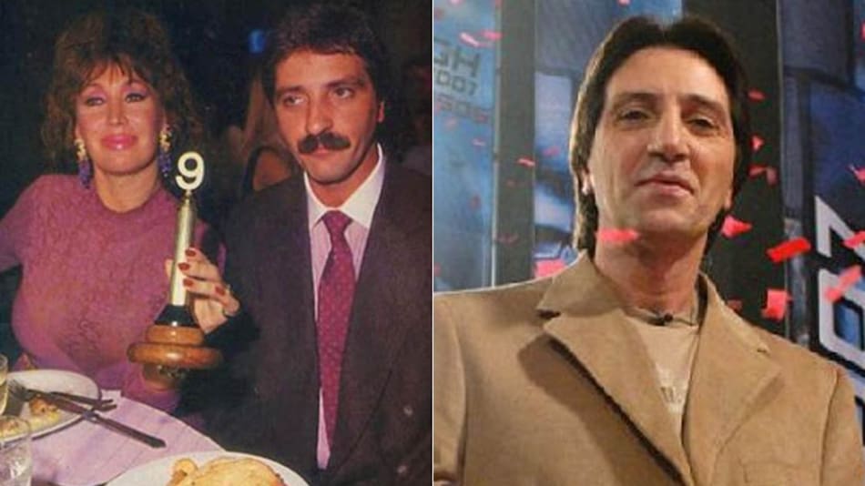 Murió Luis Vadalá, expareja de Moria Casán. Foto: Twitter @teleshowcom.
