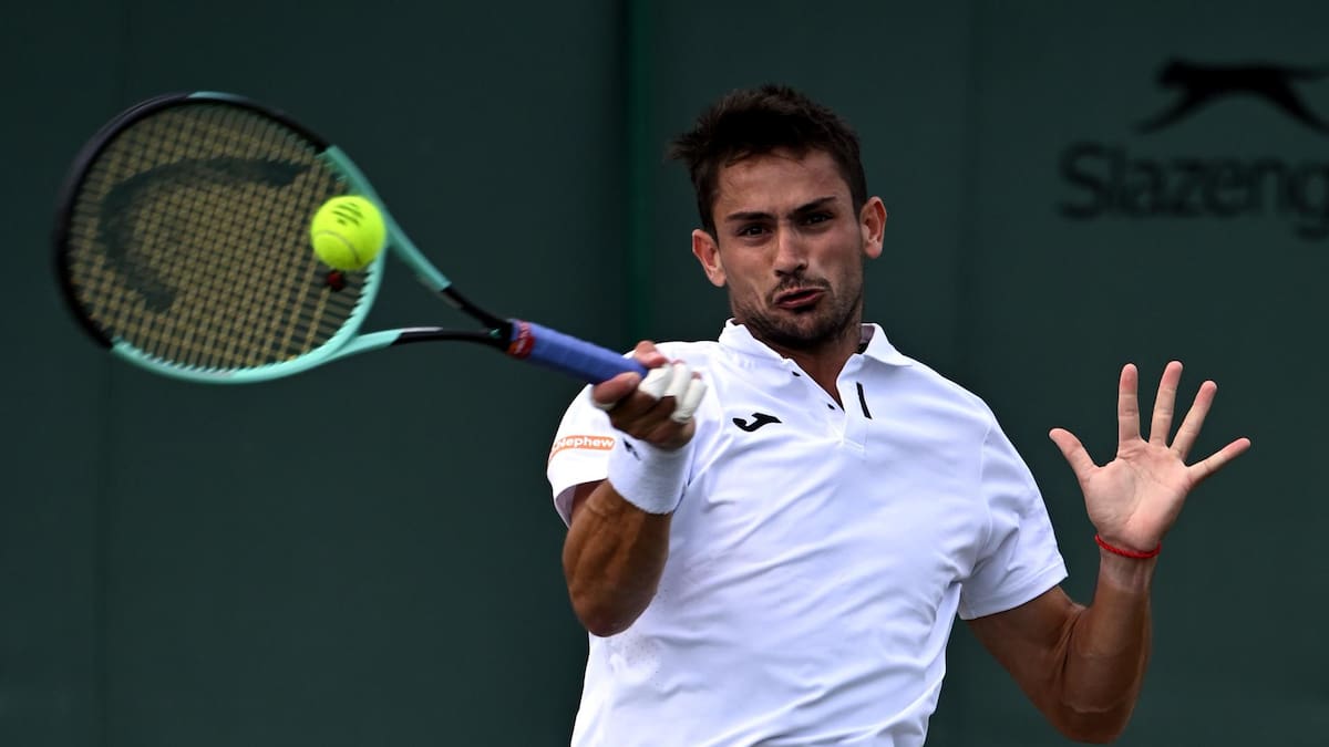 Mariano Navone en Wimbledon