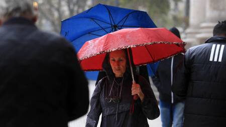 Lluvias en Argentina. Foto: NA.