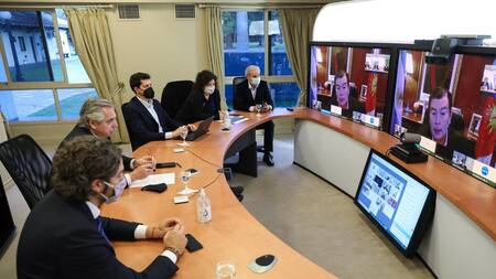 Alberto Fernández, comunicación con gobernadores, Agencia NA