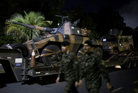 Presencia militar brasileña en el Esequibo para evitar el conflicto entre Venezuela y Guyana. Foto: Reuters.