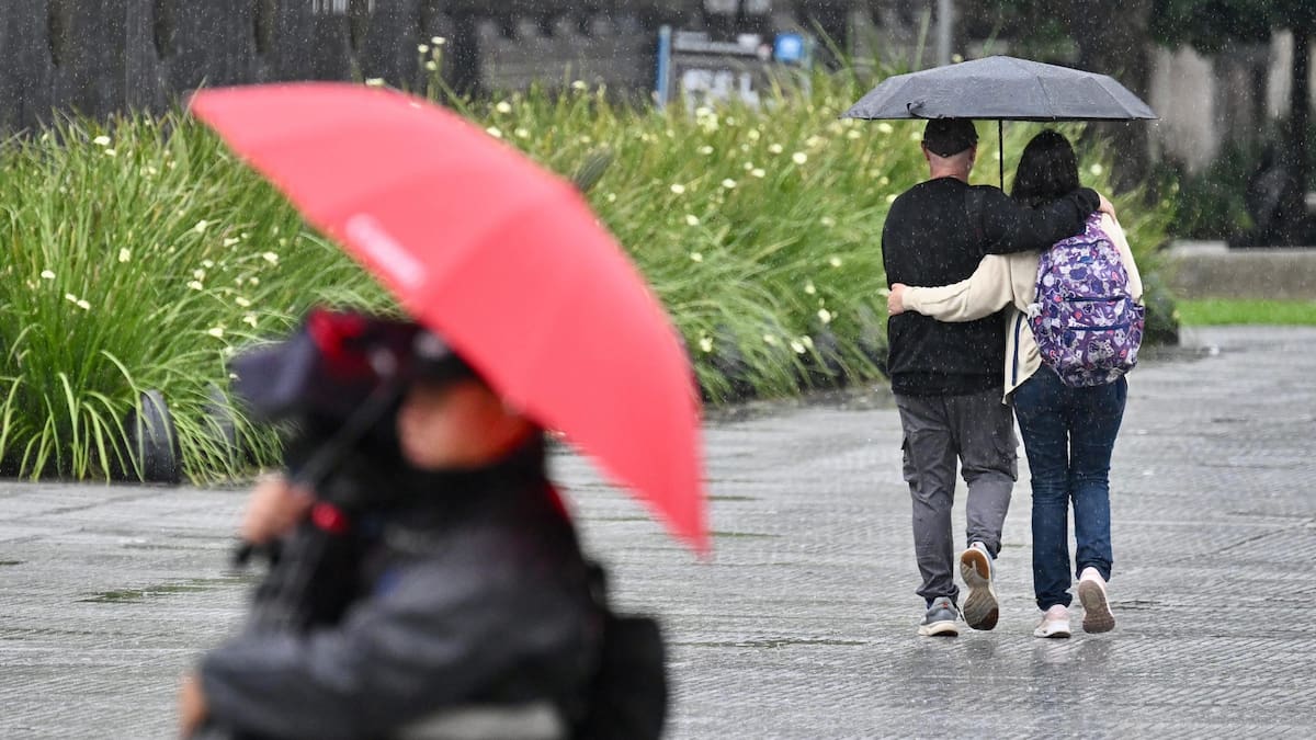 Lluvia en Buenos Aires