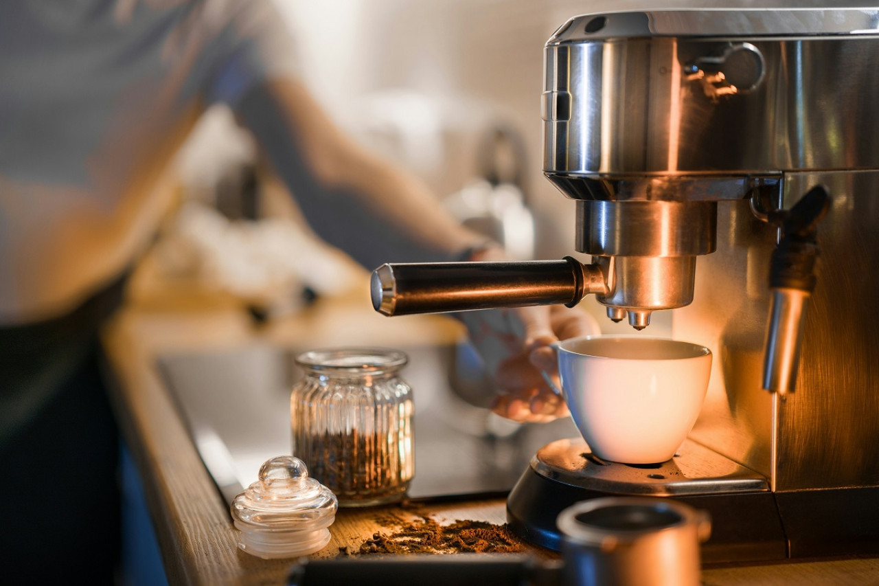 Cafetera. Foto: Unsplash.