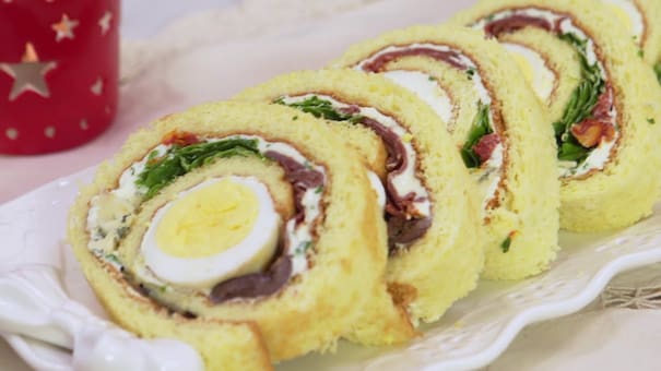 Para sorprender en Navidad: la receta del pionono más original, sin jamón ni atún