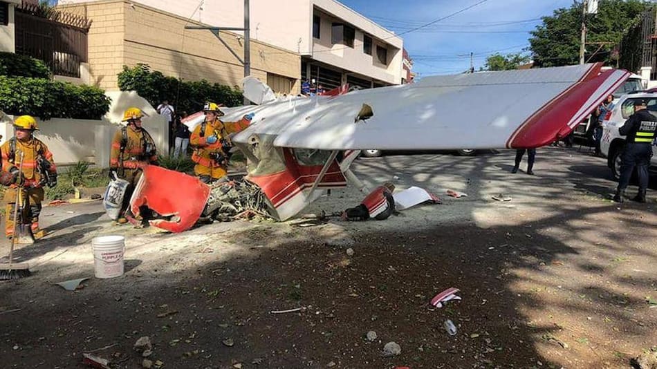 Costa Rica - Accidente avioneta