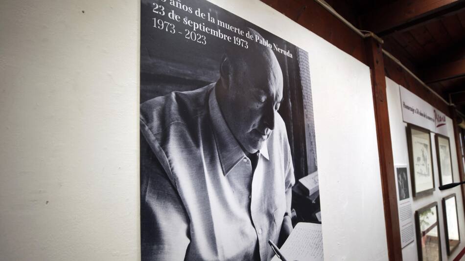 Pablo Neruda. Foto: EFE.