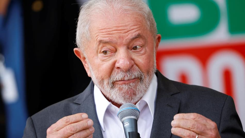 Lula da Silva en conferencia en Brasilia_ foto Reuters