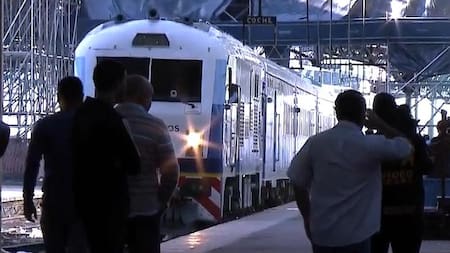 Tren de Olavarría con fans del Indio Solari