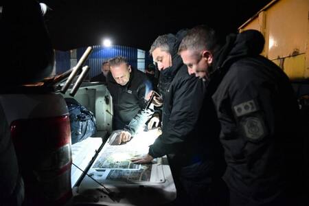 Allanamiento contra el narcotráfico en Rosario.