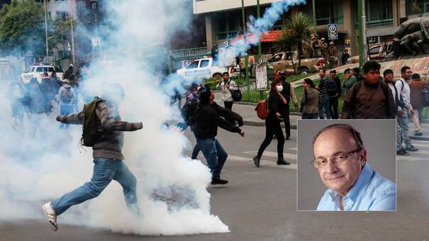 Moreau repudió las agresiones a trabajadores de prensa que cubren los hechos en Bolivia