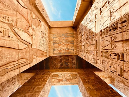 Inscripciones en las tumbas del antiguo Egipto. Foto: Unsplash