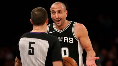 Protesta de Emanuel Ginóbili ante el juez