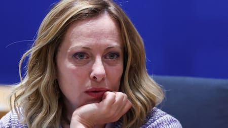 Giorgia Meloni, primera ministra de Italia. Foto: Reuters.