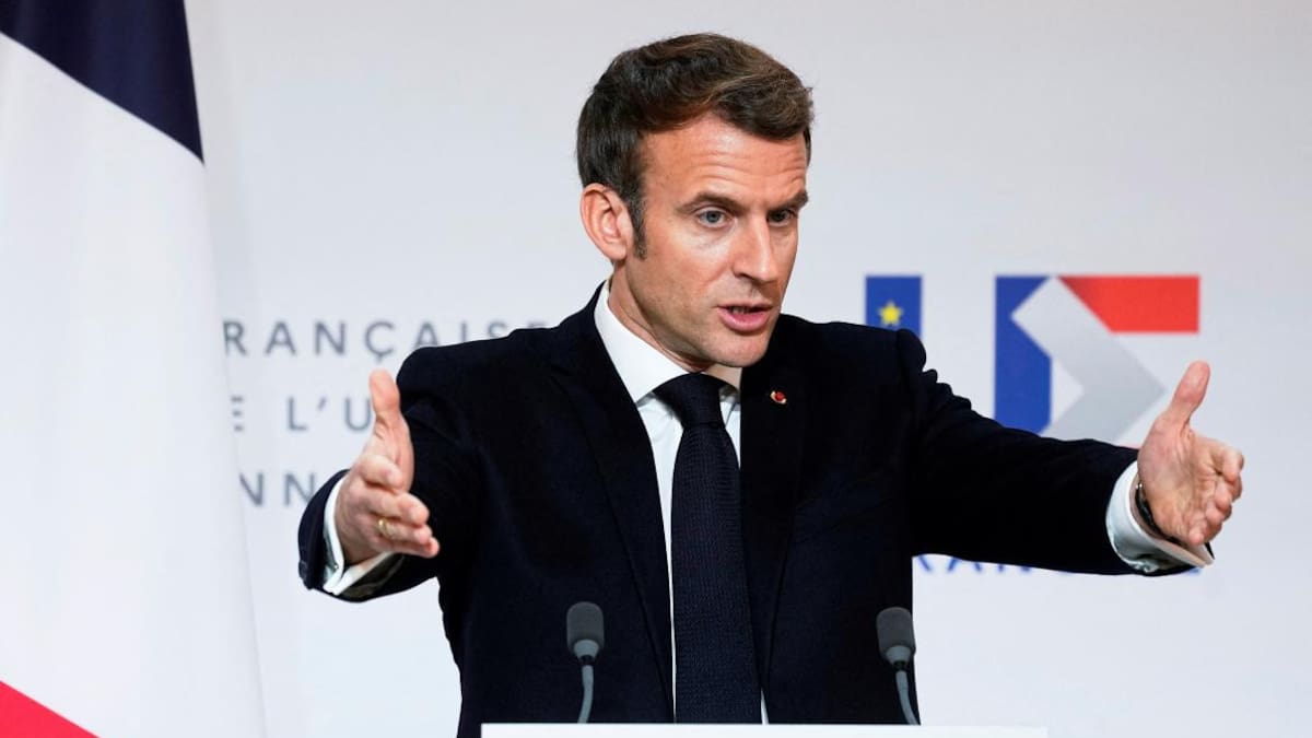 Emmanuel Macron, presidente de Francia. Foto: REUTERS.