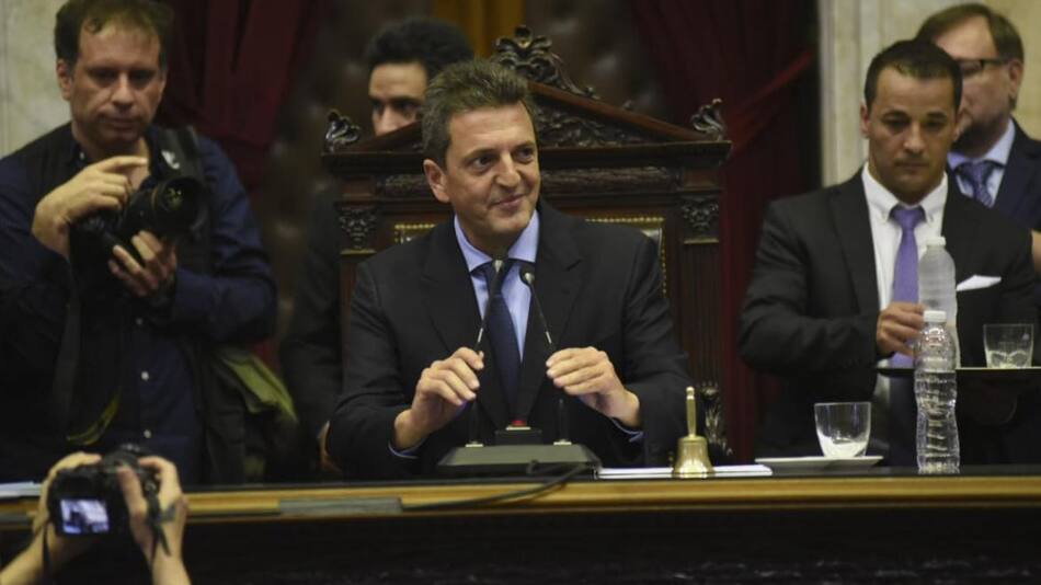 Sergio Massa, Agencia NA