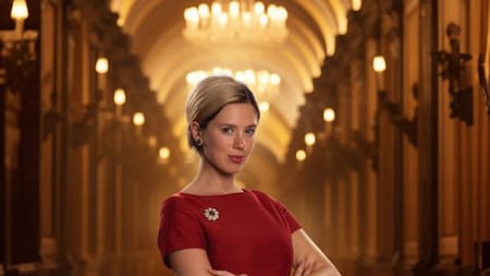 Delfina Chaves como Máxima Zorreguieta. Foto: X