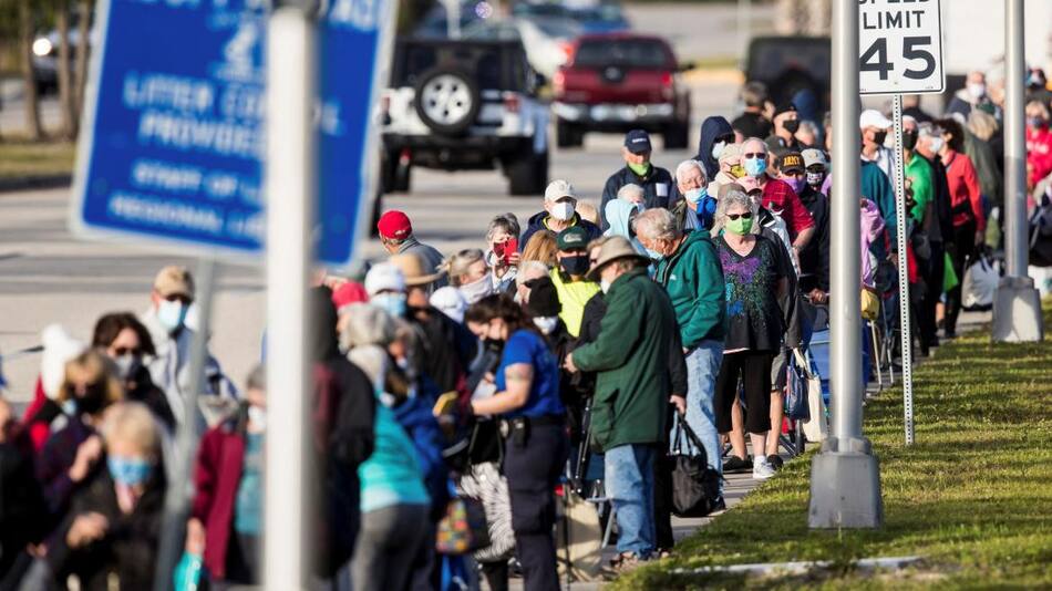Coronavirus en Estados Unidos. Foto: REUTERS.