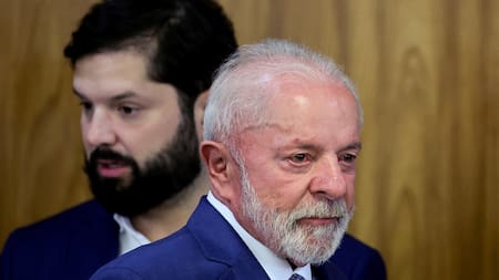 Gabriel Boric y Lula da Silva. Foto: REUTERS.