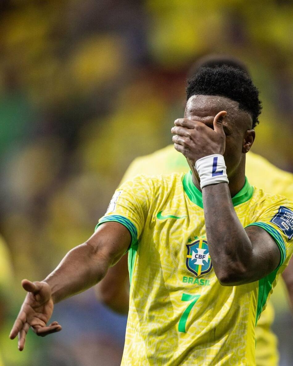 Vinicius, figura de la Selección de Brasil. Foto: Instagram/@vinijr.