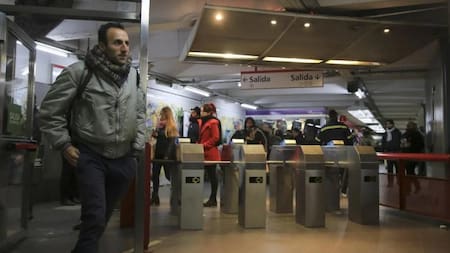 Conflicto con los metrodelegados. Foto: NA