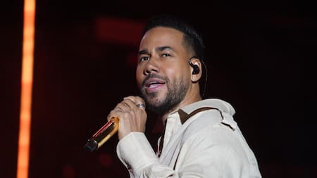 Romeo Santos en el estadio Vélez. Foto: prensa.