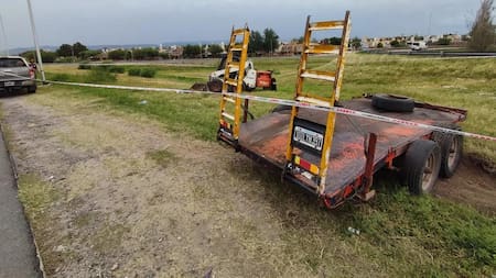 El lugar de la tragedia en Córdoba. Foto: cba24n