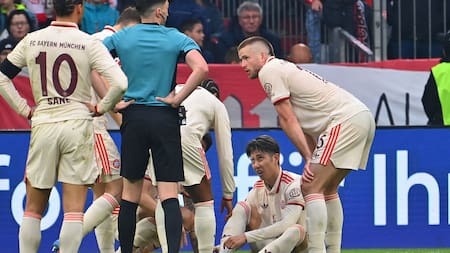 Hiroki Ito, otra baja en el Bayern Múnich. Foto: Reuters.