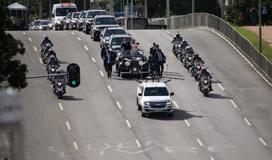 Asunción de Bolsonaro, operativo de seguridad, Reuters
