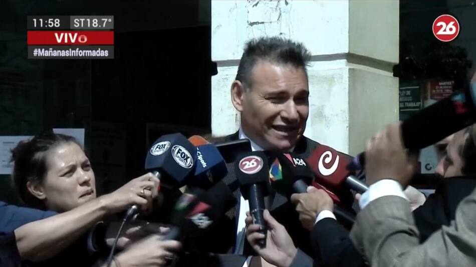 Pedro Martino, abogado del Dr. Beldi - abusos en Independiente