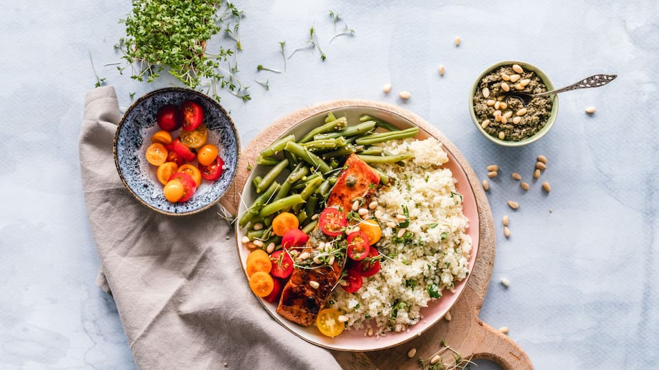 Comida sana. Foto Unsplash.