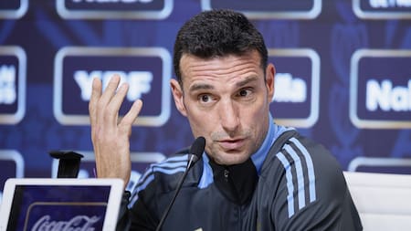 Lionel Scaloni, técnico de la Selección Argentina. Foto: NA.