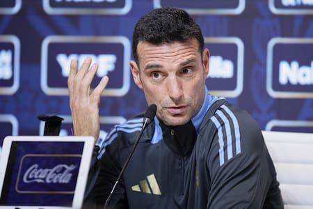 Lionel Scaloni, técnico de la Selección Argentina. Foto: NA.