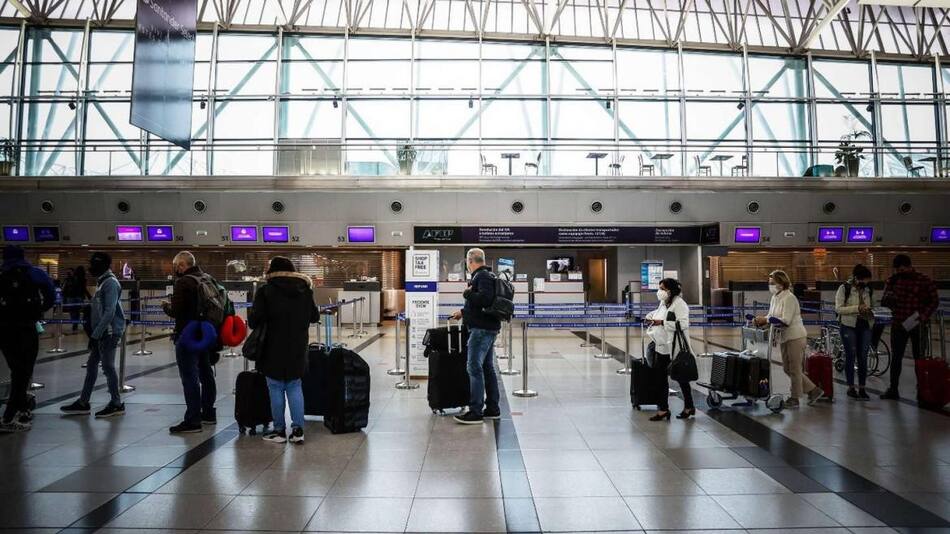 Aeropuerto de Ezeiza. Foto: EFE