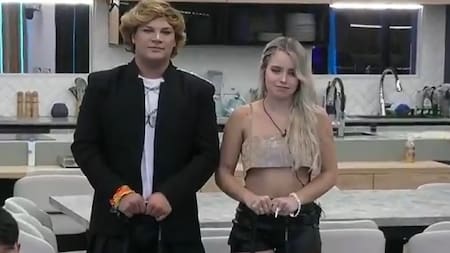 Emma y Coti en Gran Hermano. Foto: captura Telefe.
