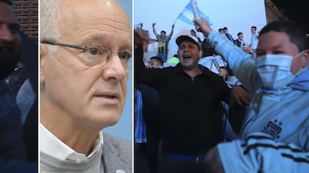 Daniel Gollán, ministro de Salud de la provincia de Buenos Aires, manifestación por Copa América, NA