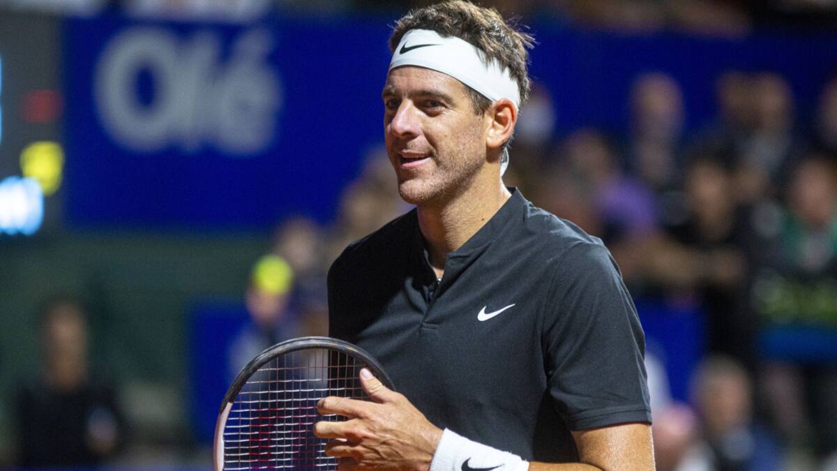 Juan Martín Del Potro vuelve a jugar al tenis. Foto: NA.
