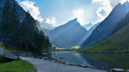 Appenzell, un pueblo suizo muy intrigante. Foto: Unsplash.