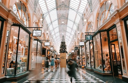 Compras de Navidad. Unsplash