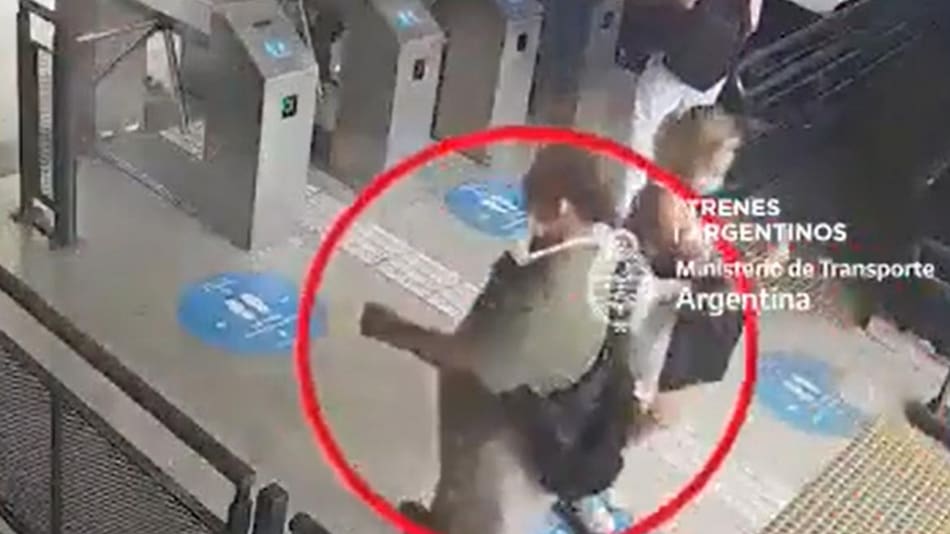 Hombre manoseó a una mujer, lo vieron por cámaras de seguridad y fue detenido