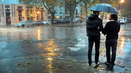 Diluvio en Buenos Aires, foto Agencia NA