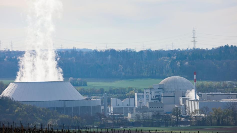 Planta de energía nuclear en Alemania. Foto: Reuters.