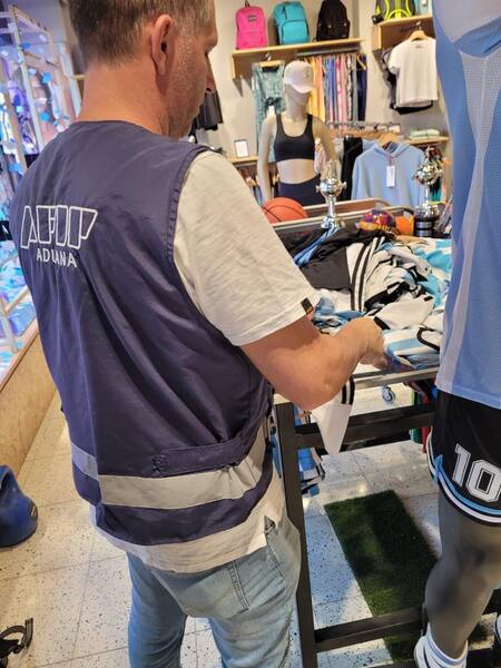 Operativo Aduana. Foto: prensa AFIP