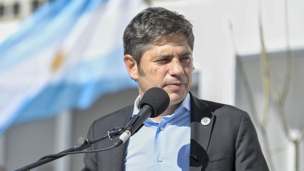 Axel Kicillof, gobernador de la provincia de Buenos Aires.