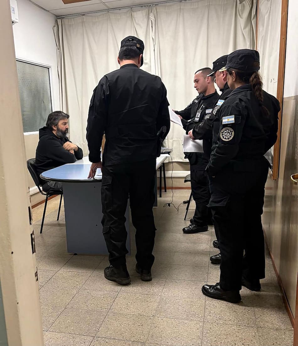 Ariel García Furfaro detenido.