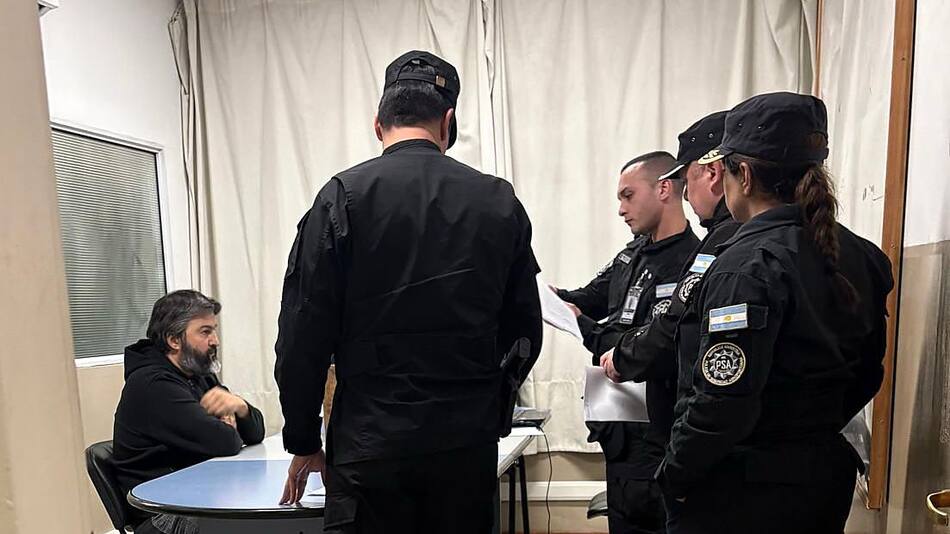 Ariel García Furfaro detenido.