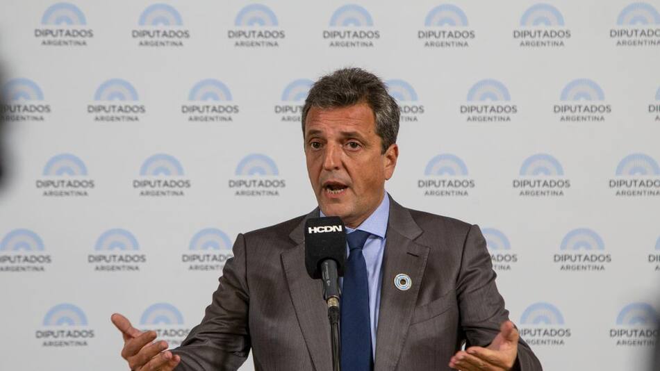 Sergio Massa. Foto: NA.