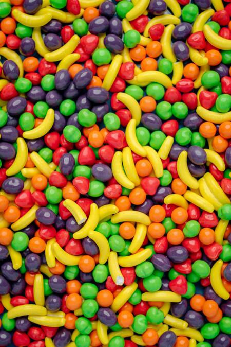 Colorantes en snacks. Unsplash
