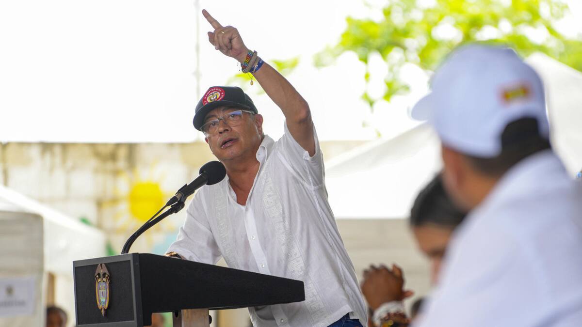 Gustavo Petro. EFE.